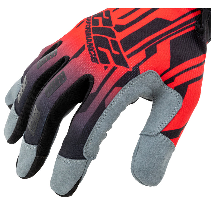 Snag Resistant Breathable Wrencher Work Gloves in Red, Gray, and Black