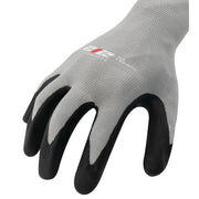 Multipurpose Seamless Foam Nitrile Palm Work Gloves in Gray