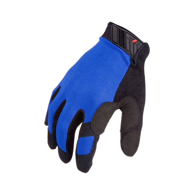 Touchscreen Compatible Mechanic Gloves in Blue