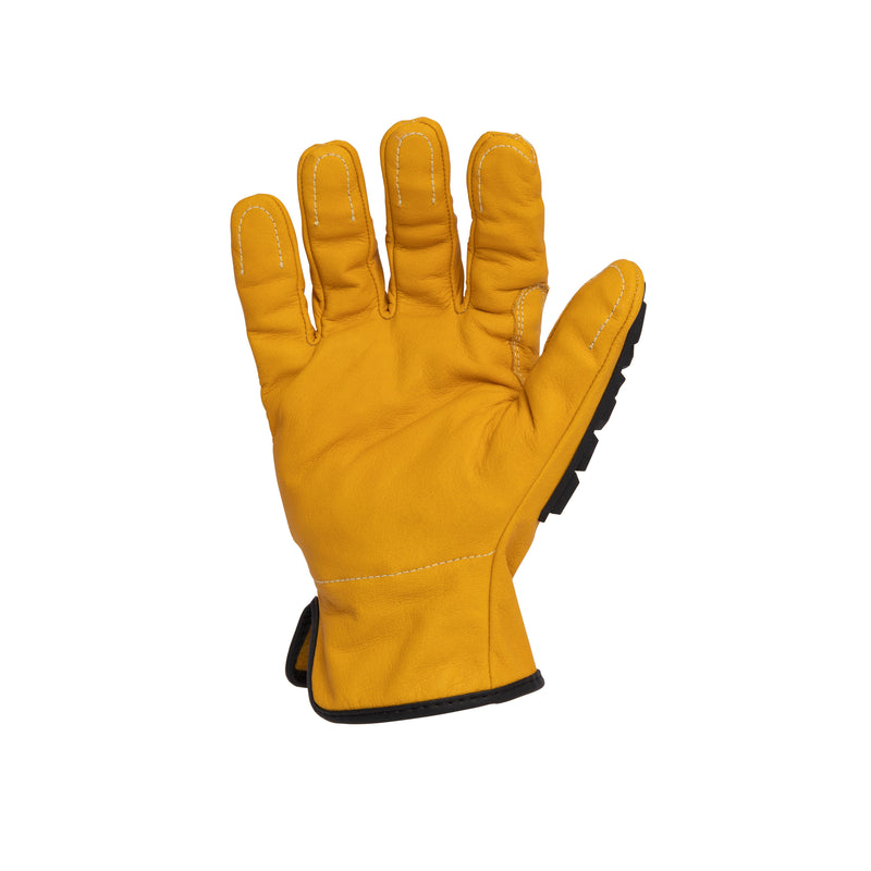 Impact Leather Driver ANSI Cut 9 Work Glove