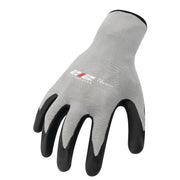 Multipurpose Seamless Foam Nitrile Palm Work Gloves in Gray