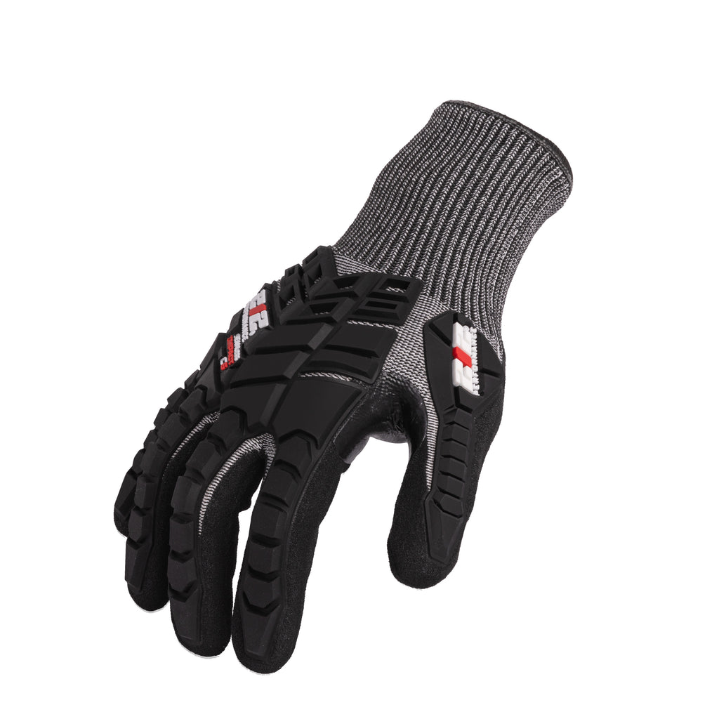 Seamless Foam Sandy Nitrile-Dipped Impact Resistant ANSI Cut 6