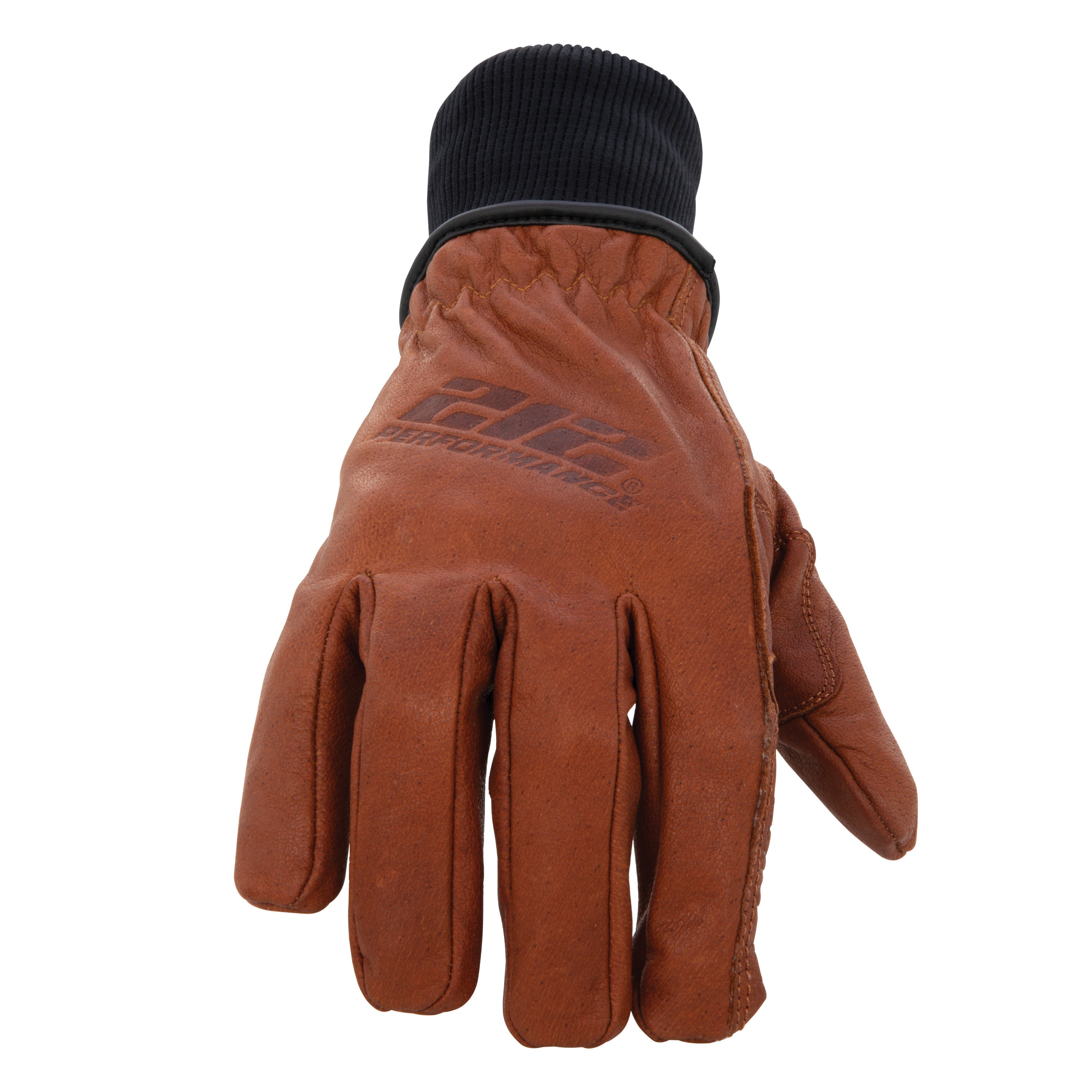 Waterproof Fleece Lined Buffalo Leather Driver Winter Work Glove