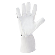 ARC Economy TIG Cut 5 Resistant Goatskin Welding Gloves in White and Black