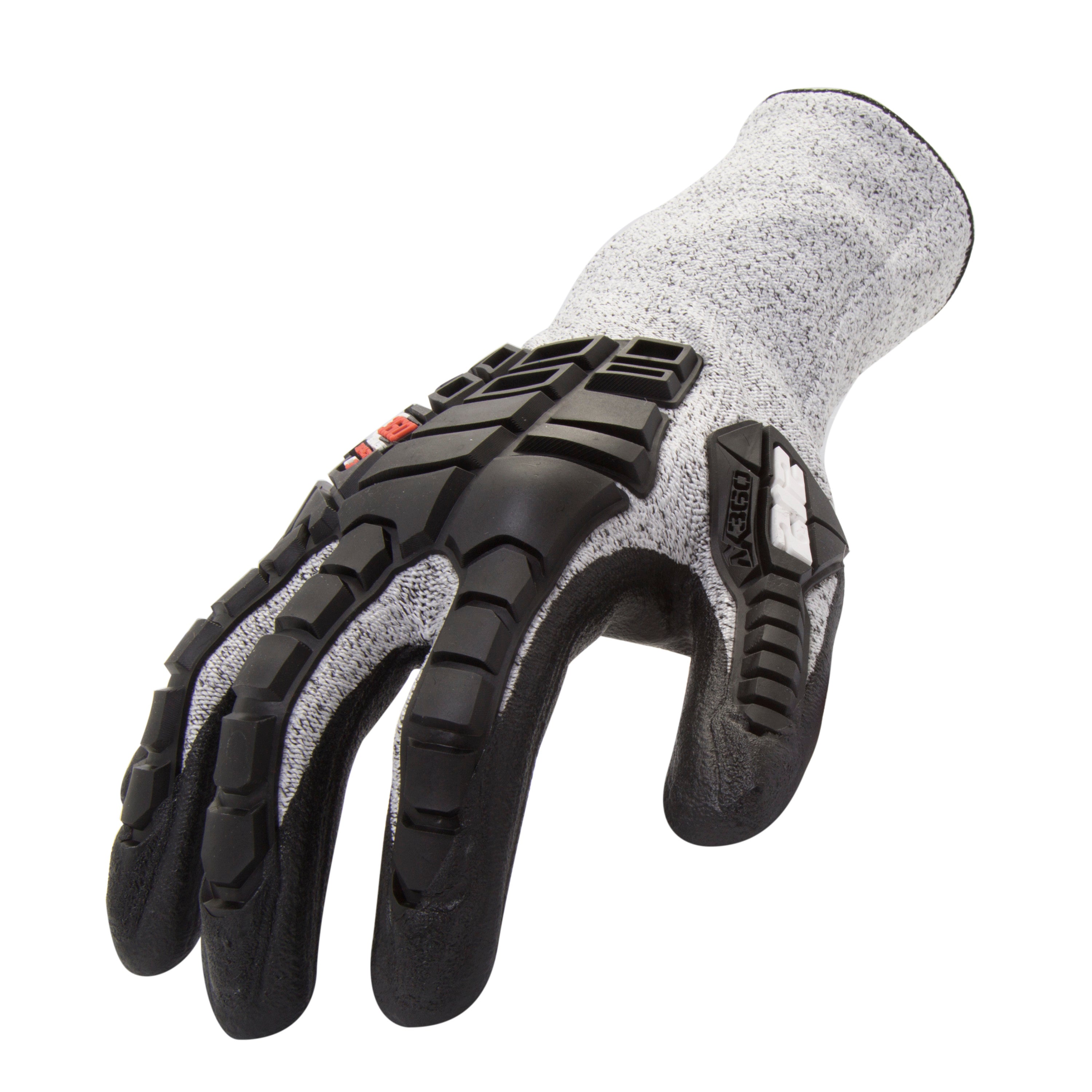 AX360 Impact Cut Resistant Gloves in Black and Gray (EN Level 3
