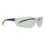 Scratch Resistant TPR Padded Temple Clear Lens Safety Glasses