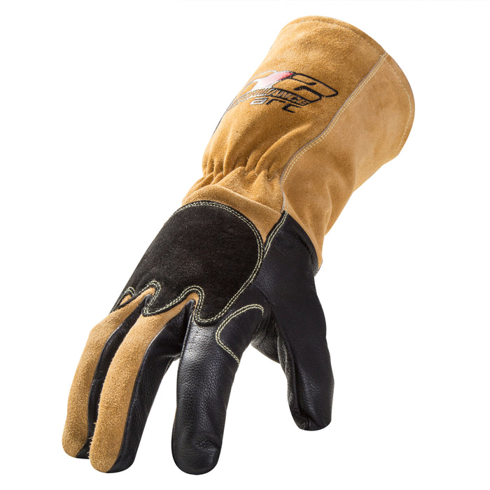 212 Performance Arc Premium Tig Welding Gloves In Brown And Black