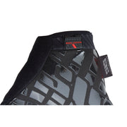 Silicone Grip Touch-Screen Compatible Mechanic Gloves in Red