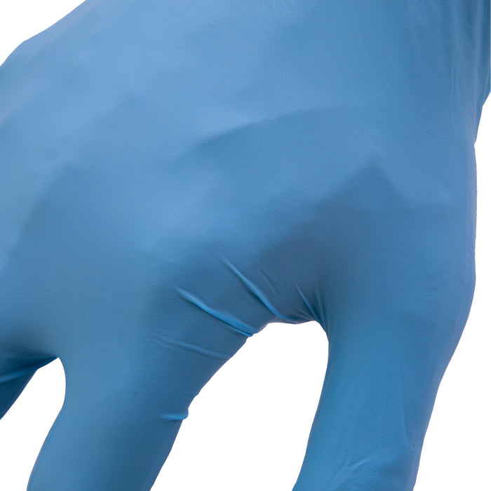 Disposable 4mil Blue Nitrile Gloves (Latex Free) (100 Count)
