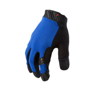 Silicone Grip Touch-Screen Compatible Mechanic Gloves in Blue