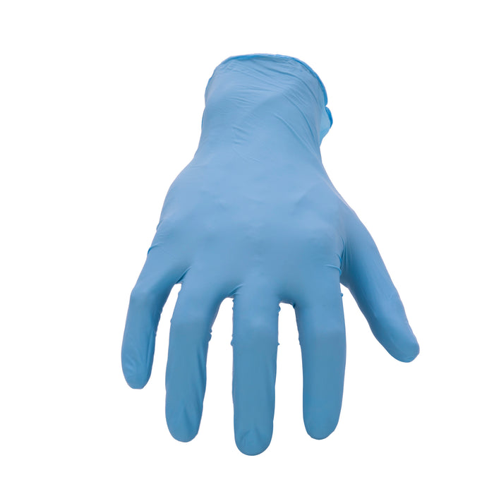 Disposable 4mil Blue Nitrile Gloves (Latex Free) (100 Count)