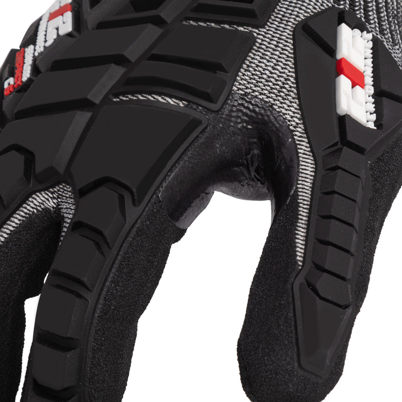 Seamless Foam Sandy Nitrile-Dipped Impact Resistant ANSI Cut 6 Work Glove