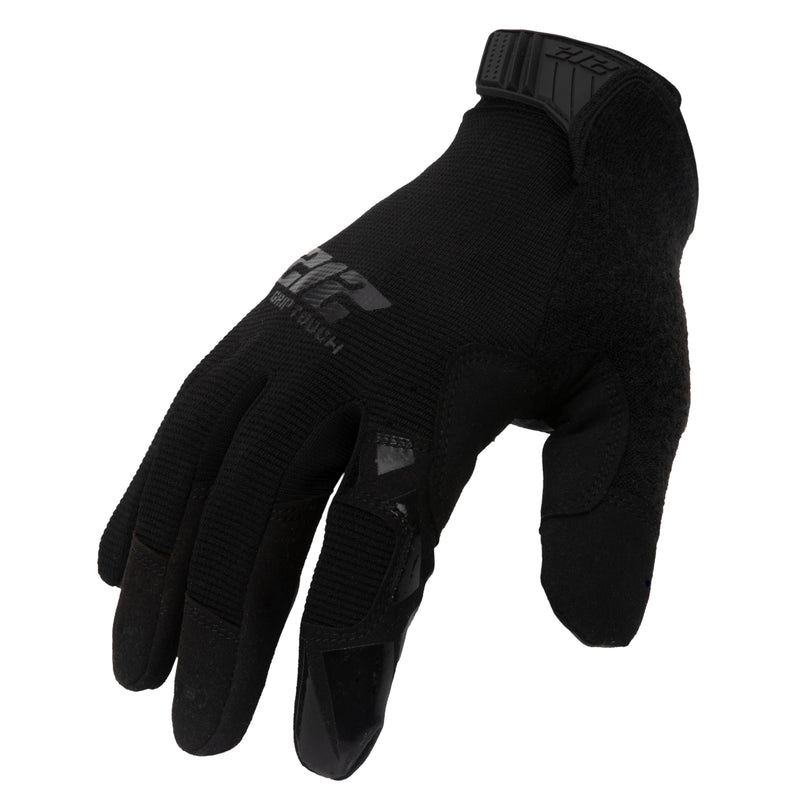 hercules sägemann black touch handschuhe GSA Compliant Silicone Grip Touch-Screen Compatible Mechanic Gloves in Black 2XL