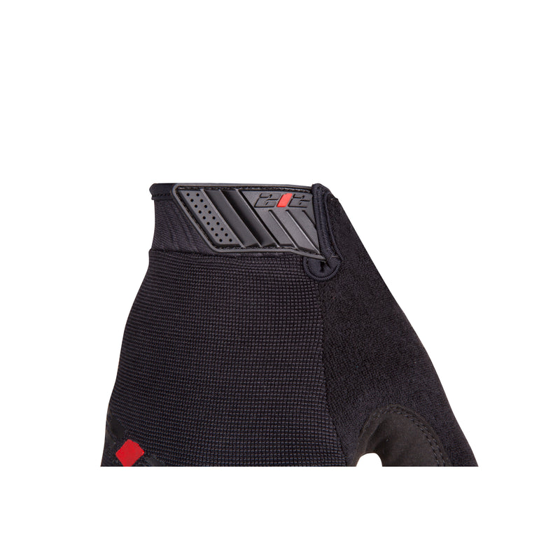 Touchscreen Compatible Mechanic Gloves in Black with Logo