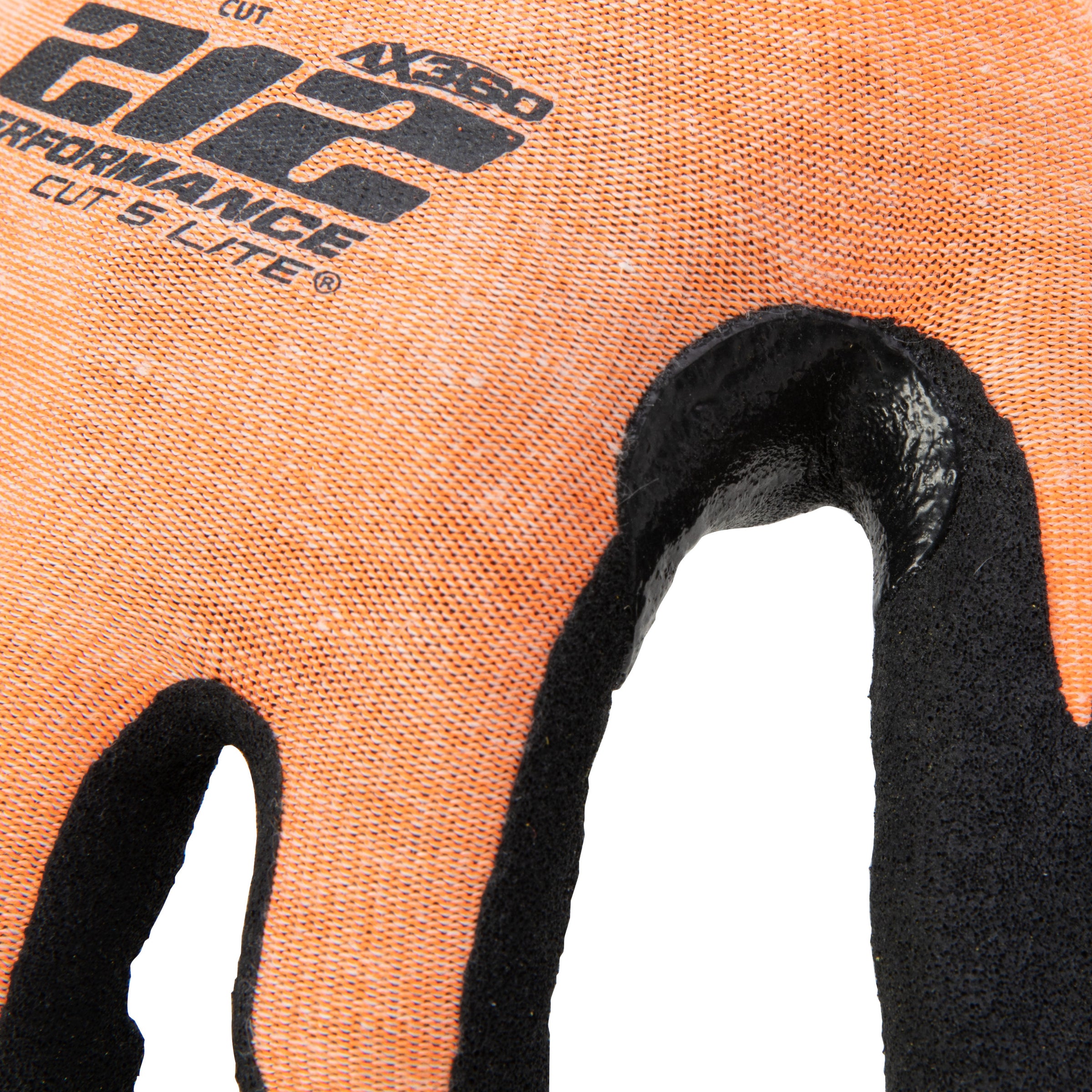 AX360 Seamless Foam Nitrile-dipped Cut Resistant Hi-Viz Gloves in ...
