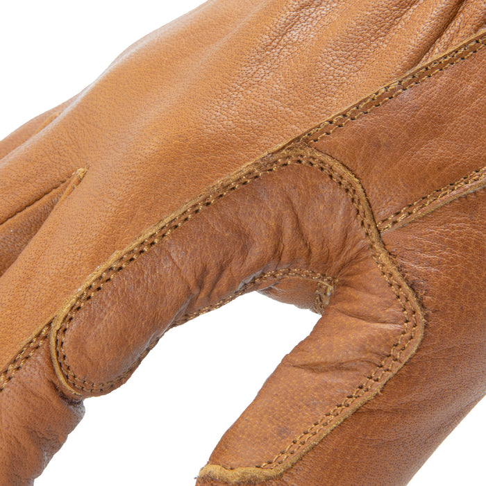 Arc Flash Cut and Liquid Resistant Treated Leather Driver Gloves in Brown (CAT 2, EN Level 5)