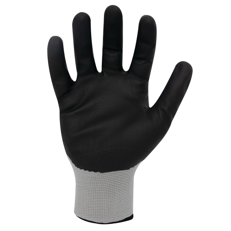 Multipurpose Seamless Foam Nitrile Palm Work Gloves in Gray
