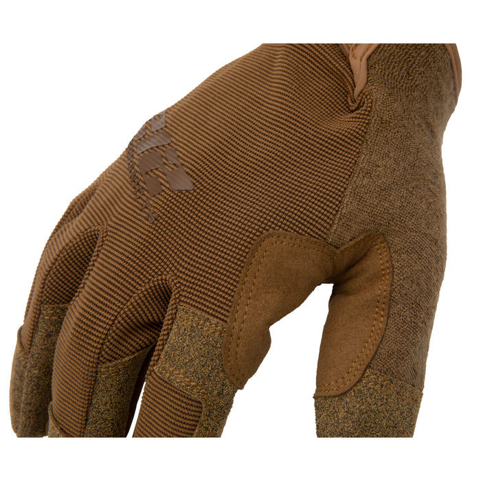GSA Compliant Touchscreen Compatible Mechanic Gloves in Coyote