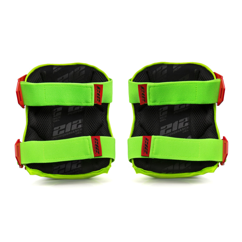 Breathable Mesh Gel Core Foam Knee Pads with Hi-Viz Straps
