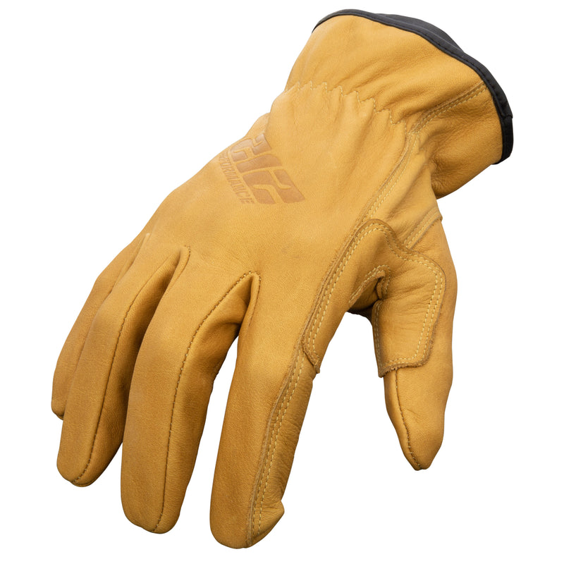 Carhartt Gloves: Men's Insulated Brown Leather Driving Gloves A552 BRN Carhartt Gloves: Men's Insulated Brown Leather Driving Gloves A552 BRN