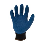AX360 Latex-dipped Crinkle Grip Cut Resistant Gloves in Blue and Black (EN Level 2 / ANSI A2)