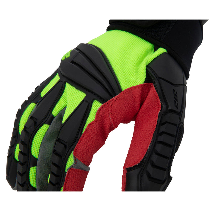 Anti-Vibration Impact Resistant Cut 3 Hi-Viz Work Glove