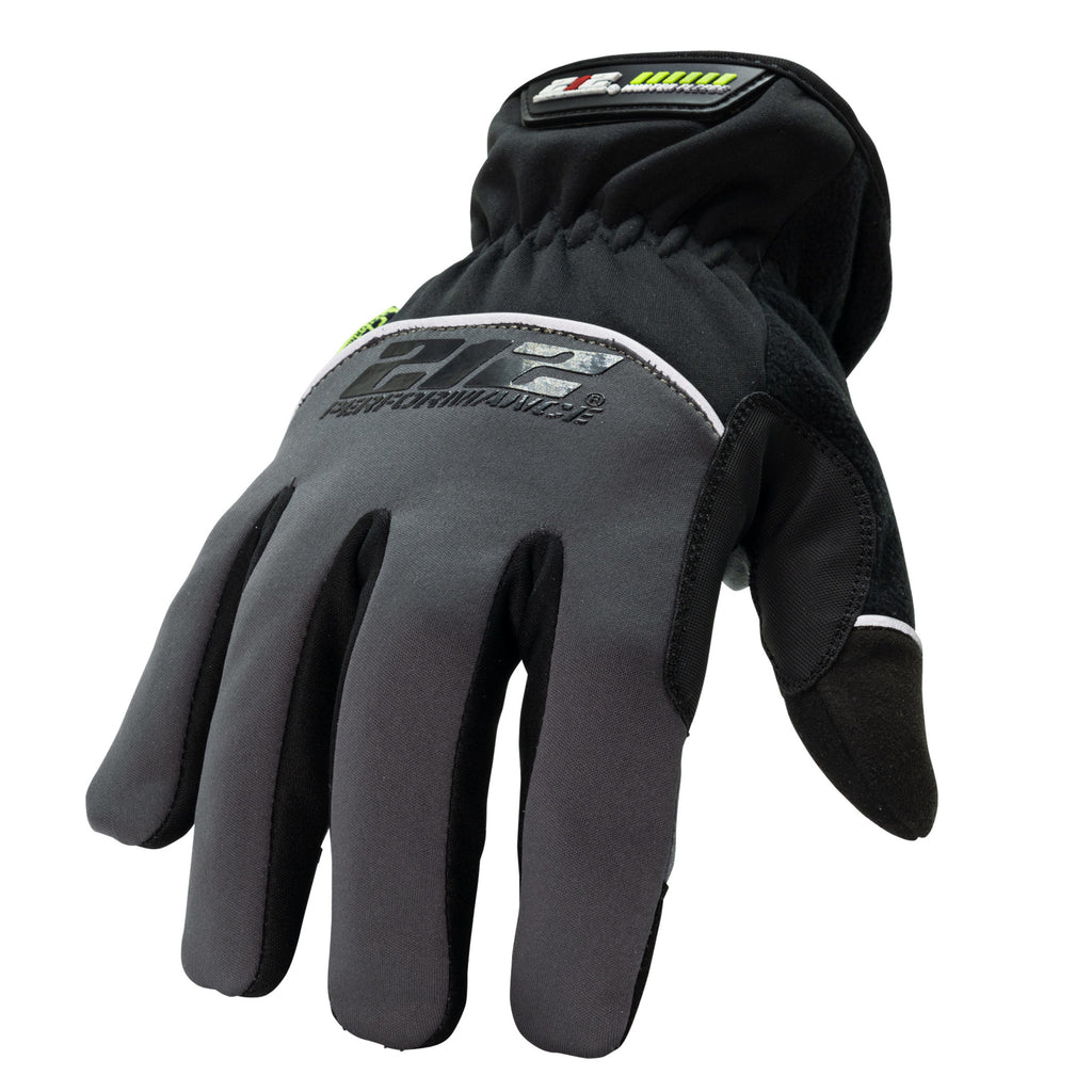 Waterproof Fleece Lined Tundra Touchscreen Screen Gloves in Gray