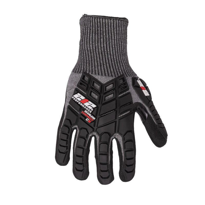 Seamless Foam Sandy Nitrile-Dipped Impact Resistant ANSI Cut 6 Work Glove