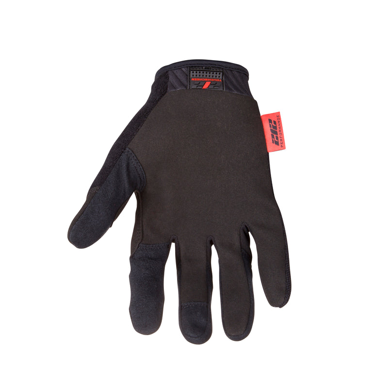 Touchscreen Compatible Mechanic Gloves in Black with Logo