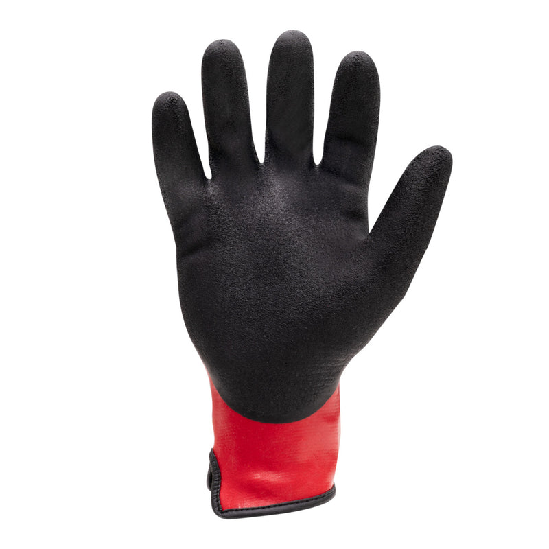Product image #2 of 212 Performance AX360 Shield Grip Latex-dipped Gloves in Black and Red AXSDG-05