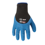 Product image #1 of 212 Performance AX360 Latex-dipped Crinkle Grip Cut Resistant Gloves in Blue and Black (EN Level 2 / ANSI A2) AXCRG-05