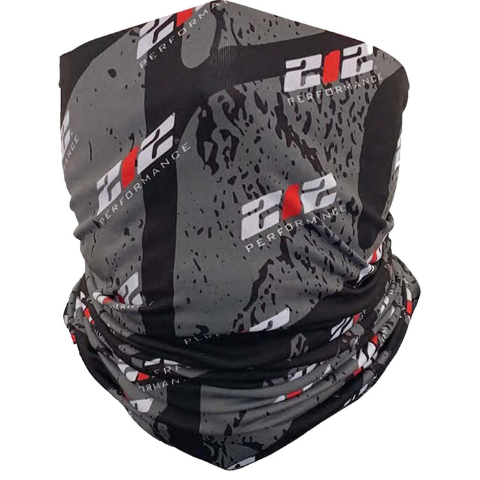 Protective Neck Gaiter and Particulate Filtering Face Cover with 212 Pattern Print
