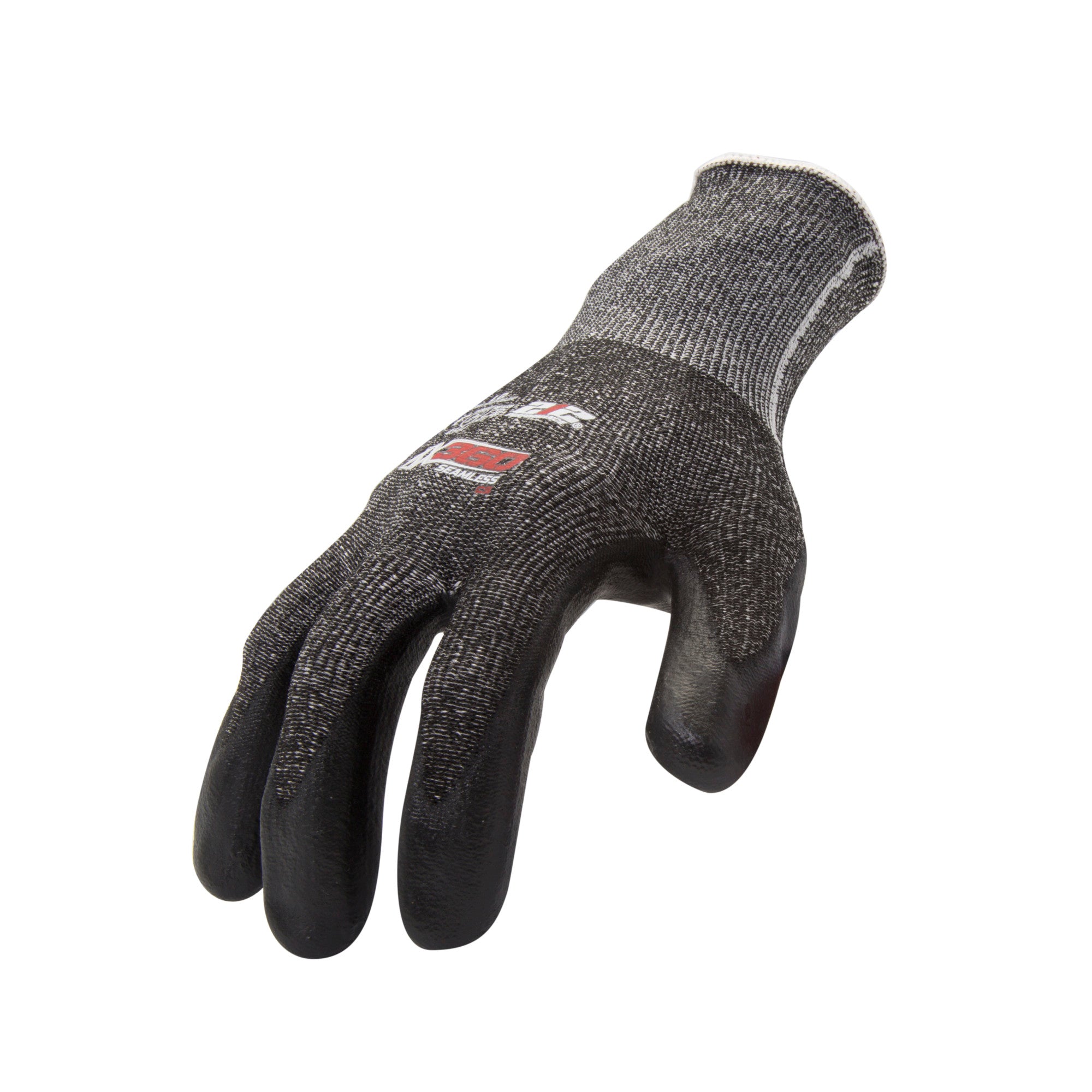 AX360 Foam Nitrile-dipped Cut Resistant Gloves in Black and Gray (EN ...