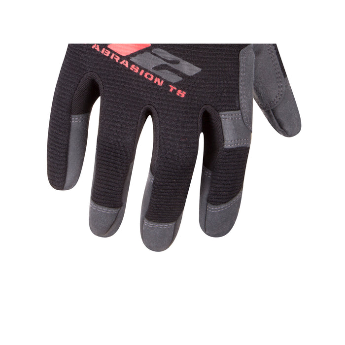 212 Performance MGTS-BL05-011 Touchscreen Compatible Mechanic Gloves in Black, X-Large
