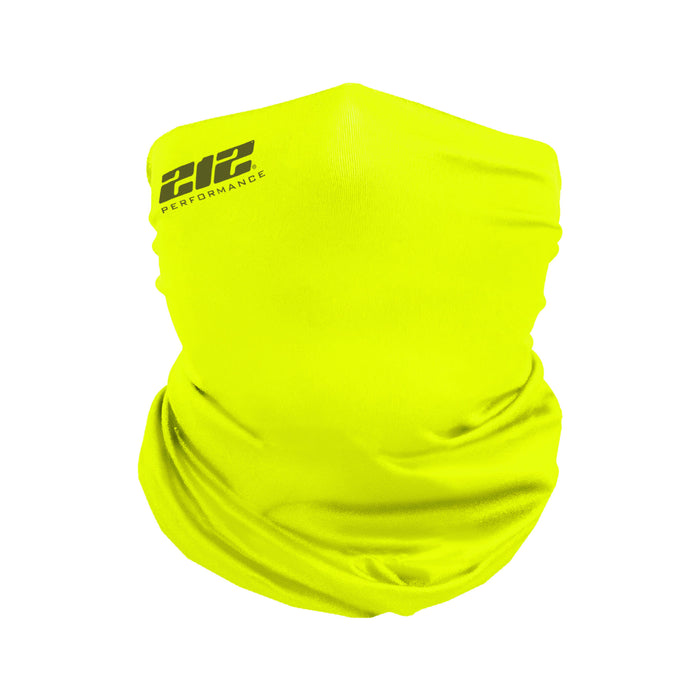 Protective Neck Gaiter and Particulate Filtering Face Cover in Hi-Viz Yellow
