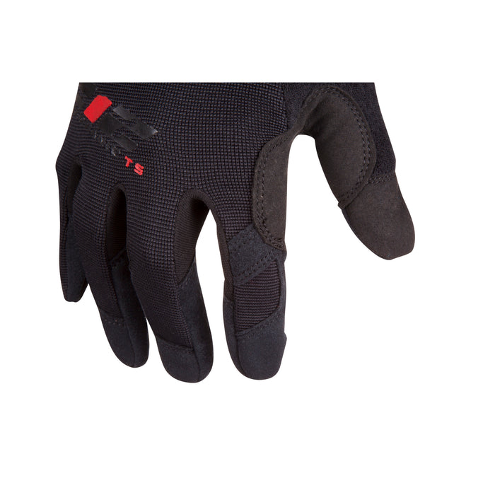 Touchscreen Compatible Mechanic Gloves in Black