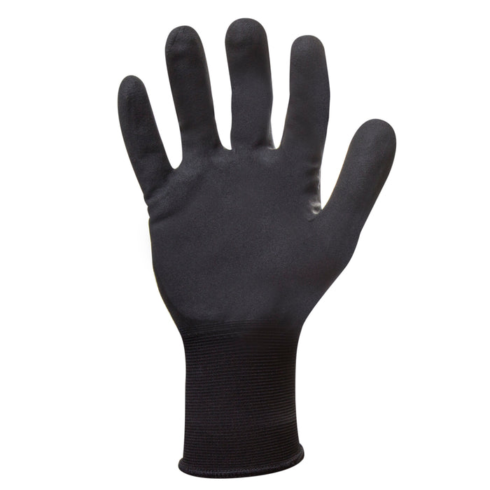 AX360 Grip Lite Nitrile-dipped Work Gloves in Black and Blue