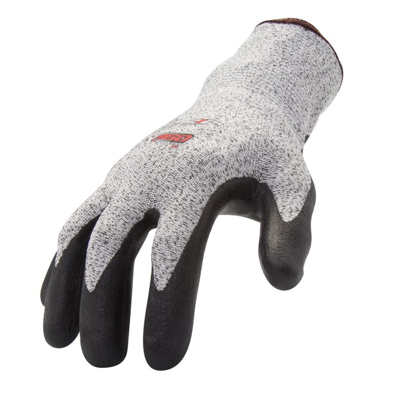 Main image of 212 Performance AX360 Foam Nitrile-dipped Cut Resistant Gloves in Black and Gray (EN Level 3, ANSI A2) AXC3-06