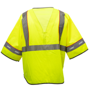 Premium Multi-Purpose Hi-Viz Safety Vest with Windowed Badge Pocket