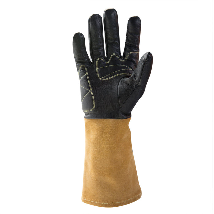 ARC Premium TIG Welding Gloves in Brown and Black
