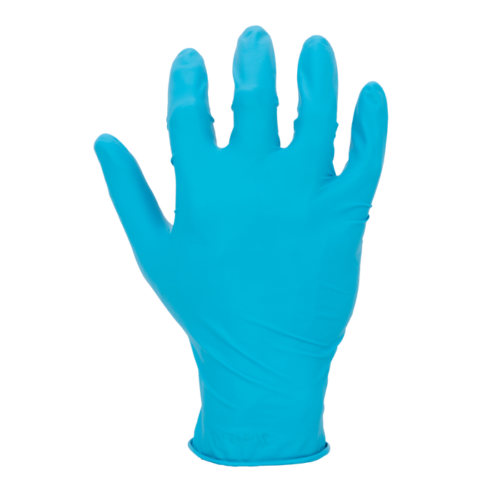 Disposable 8mil Blue Nitrile Gloves (Latex Free), (100 Count)