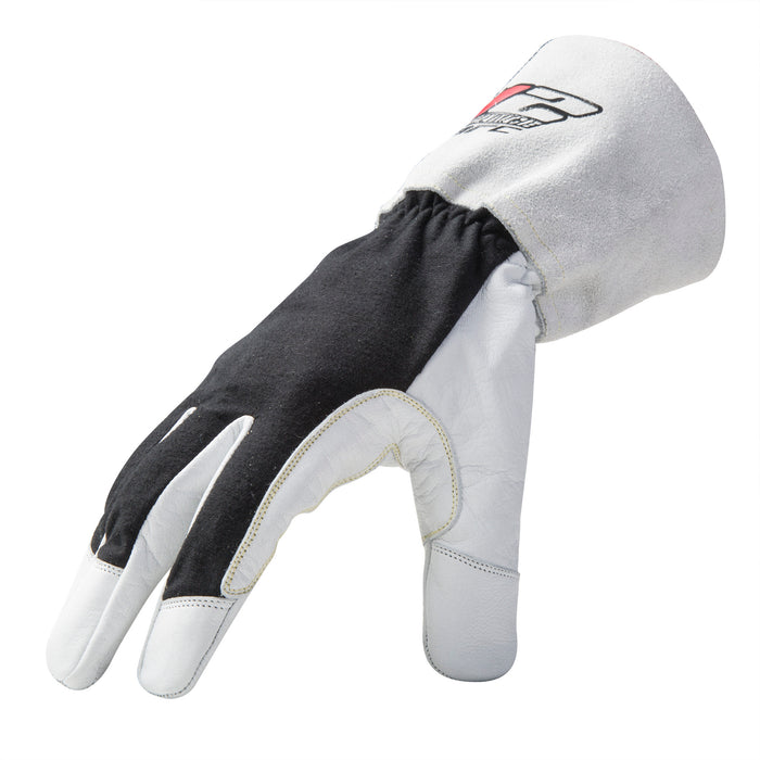 ARC Economy TIG Welding Gloves in White and Black