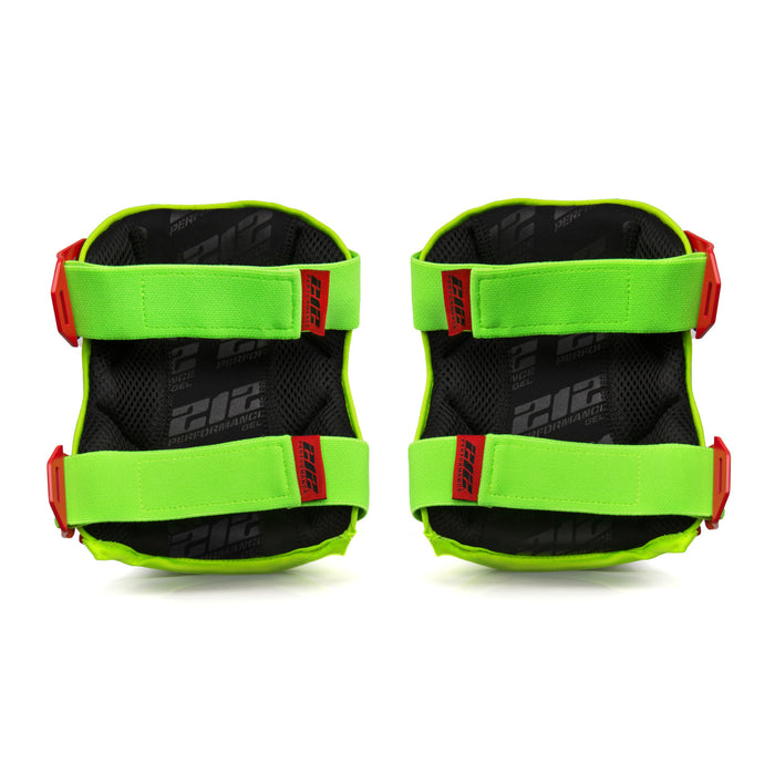 Breathable Mesh Gel Core Foam Knee Pads with Hi-Viz Straps