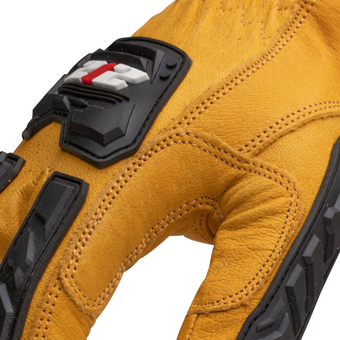 Cut Resistant Impact Leather Driver Gloves (EN Level 5)
