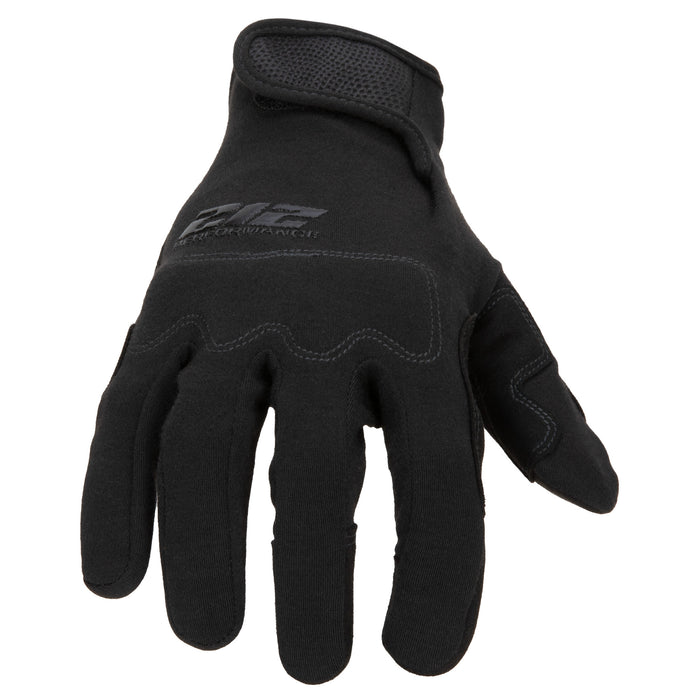 GSA Compliant Fire Resistant Premium Leather Operator Gloves in Black
