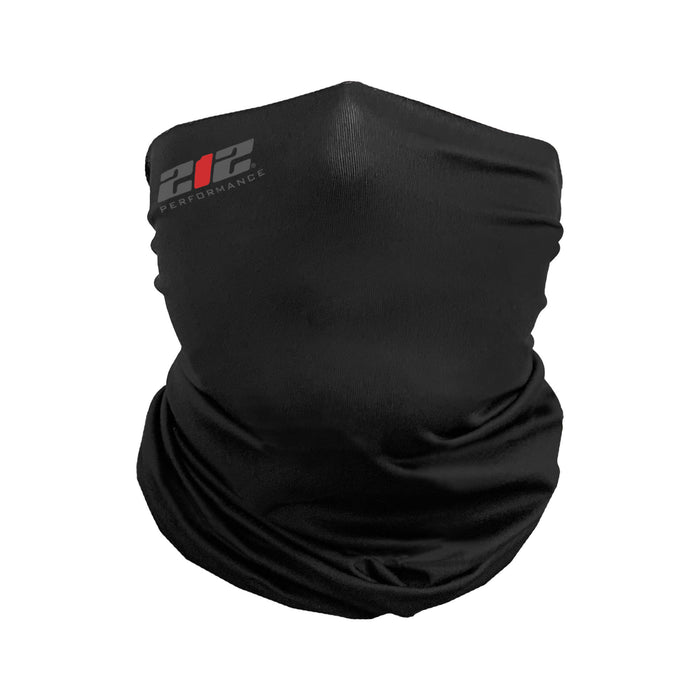 Protective Neck Gaiter and Particulate Filtering Face Cover in Black